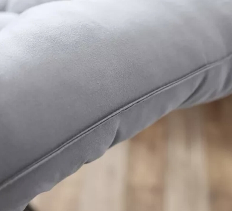 Garden chair cushion 165x50 cm, grey