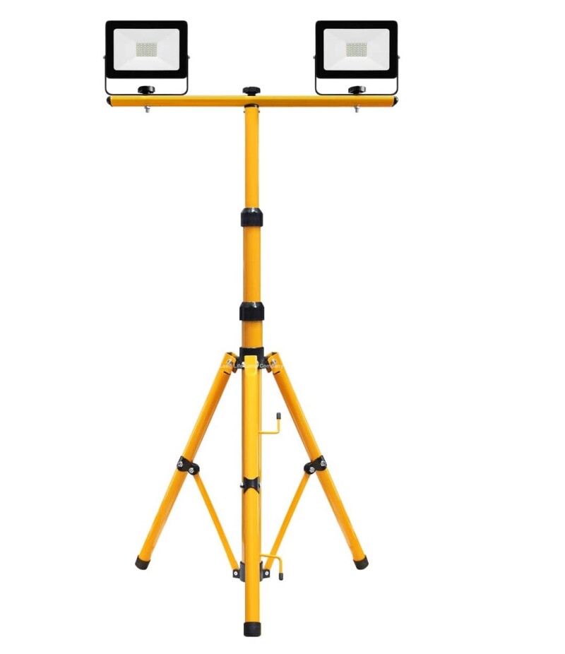 Dubultais statīvs apgaismojumam 55-155 cm