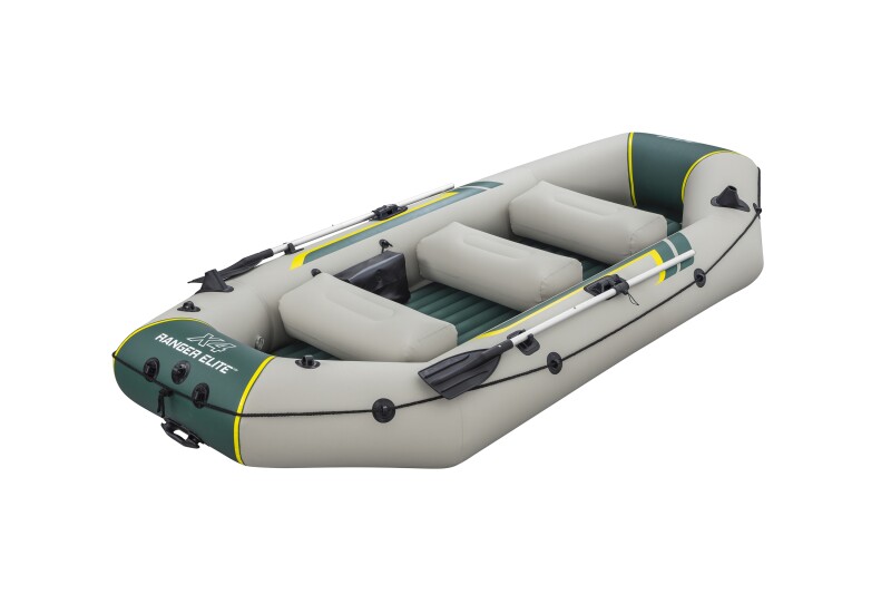 Inflatable 4-seat boat Bestway Ranger Elite X4 Raft, 320x148x47 cm, 65157
