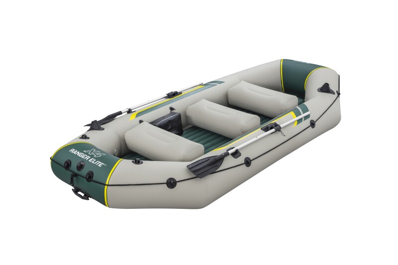 Надувная четырехместная лодка Bestway Ranger Elite X4 Raft, 320х148х47 cm, 65157