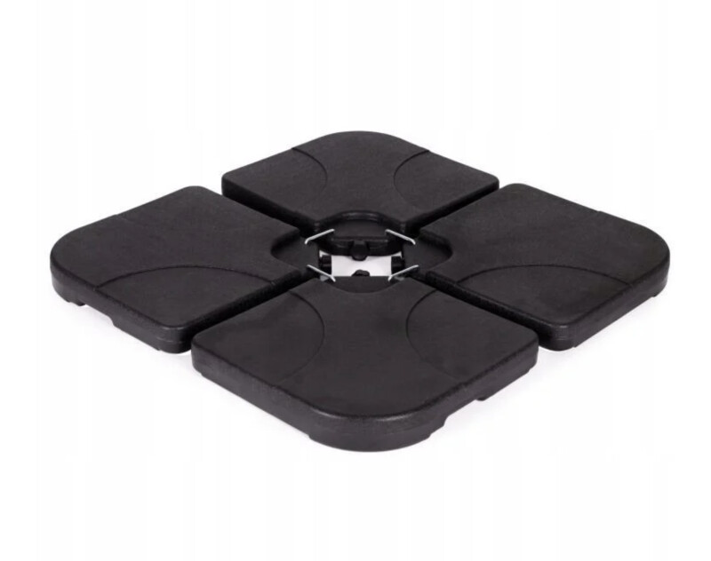 Bāze-pamatne saulessargam, 4 daļas