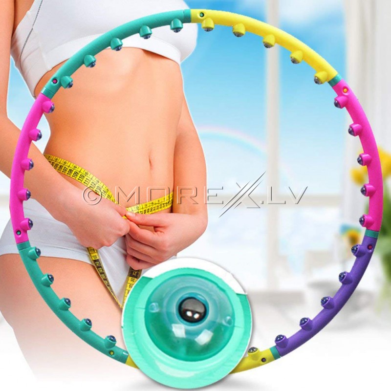 Vingrošanas riņķis Hula Hoop 85 cm (FA0028)