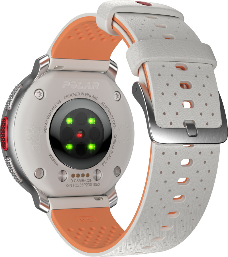 Spordikell POLAR VANTAGE V3 SUNRISE APRICOT, M/L