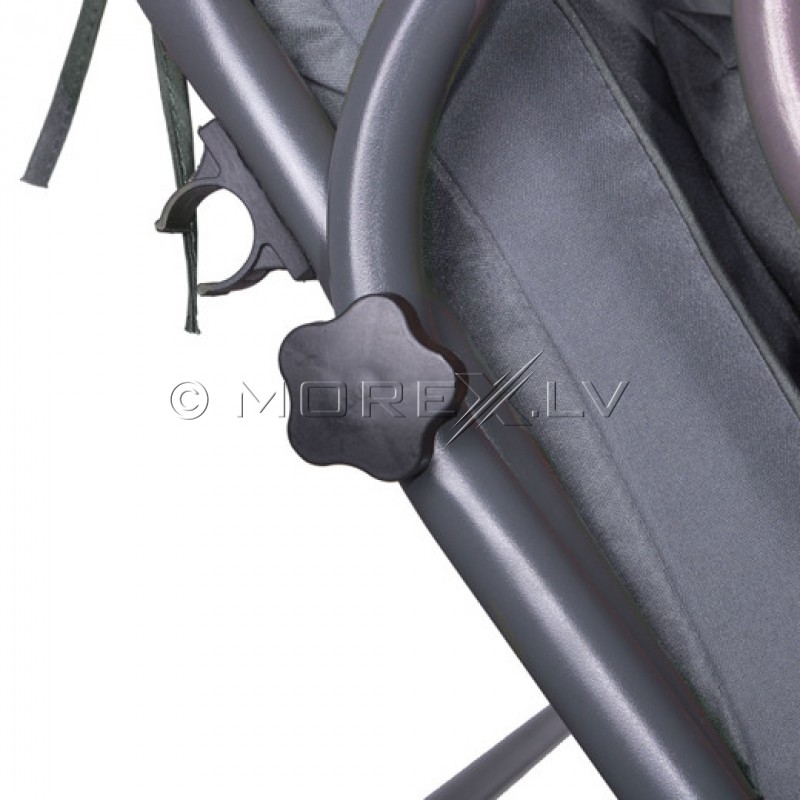 Garden swing 240x120, 4-seater, grey