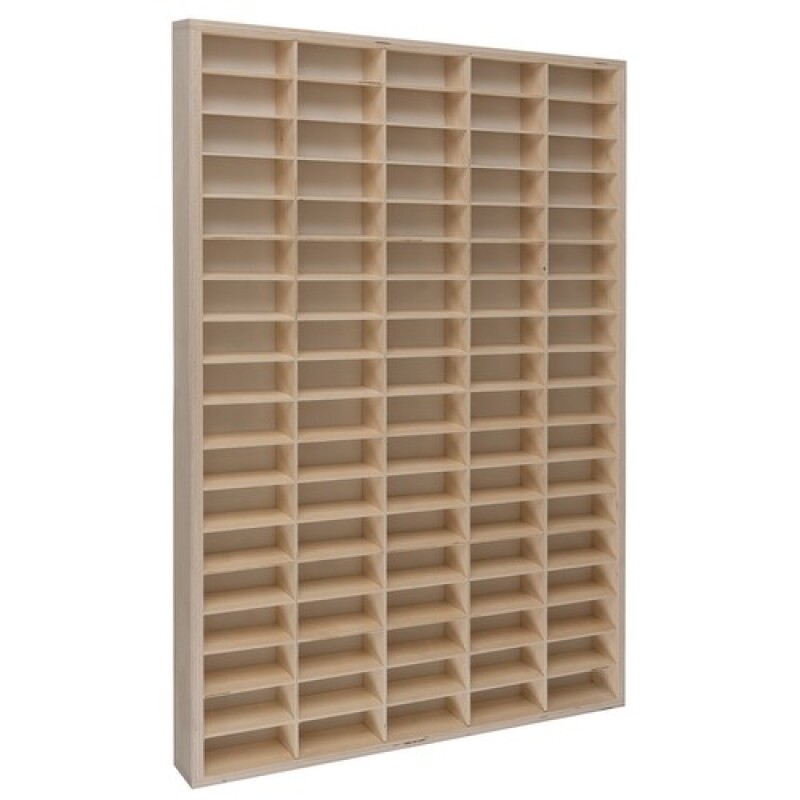 Wooden shelf for 90 cars / springs