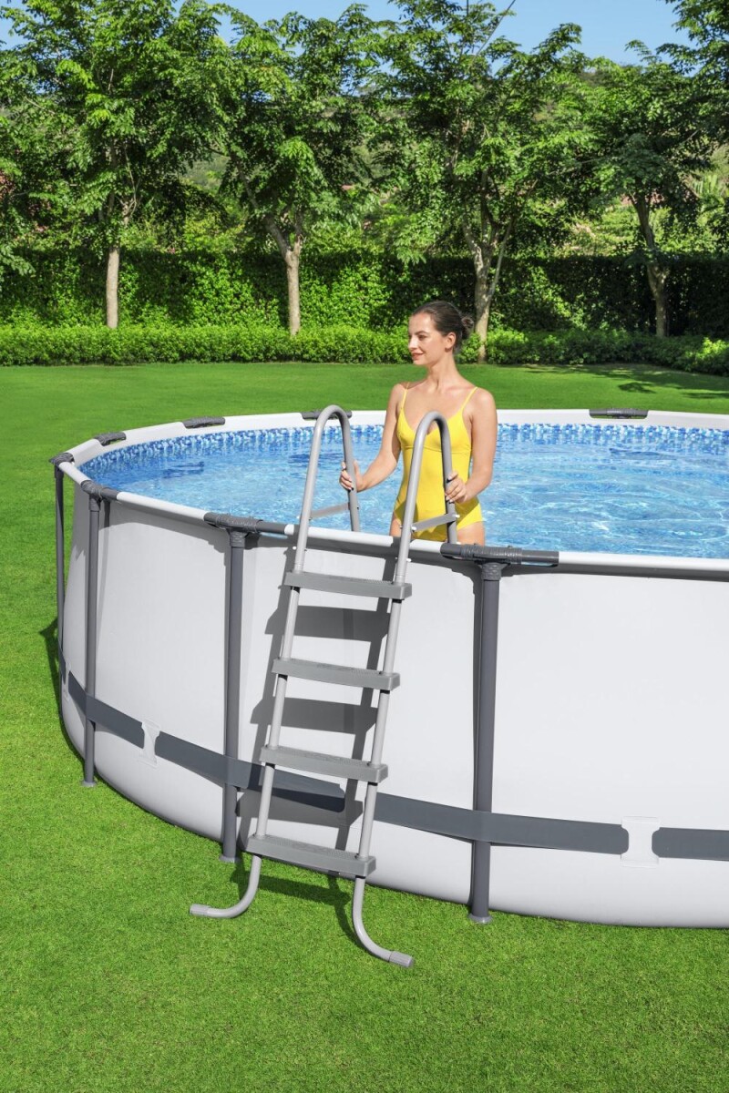 Каркасный бассейн Bestway Steel Pro Max Set 488x122 см, с фильтрующим насосом и аксессуарами (5612Z)