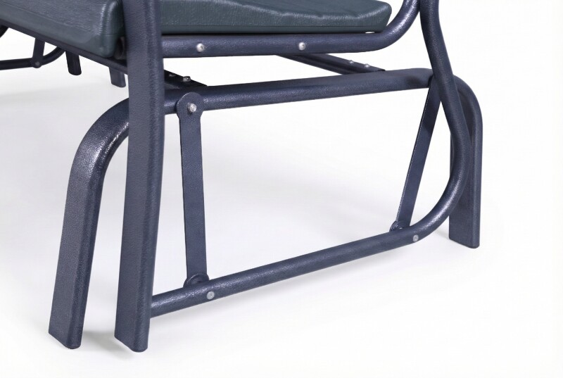 Trīsvietīgs dārza šūpuļsoliņš 170 cm, tumši zaļš