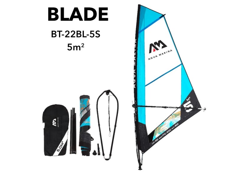 Парус Aqua Marina BLADE 5.0 m² для SUP доски BT-22BL-5S