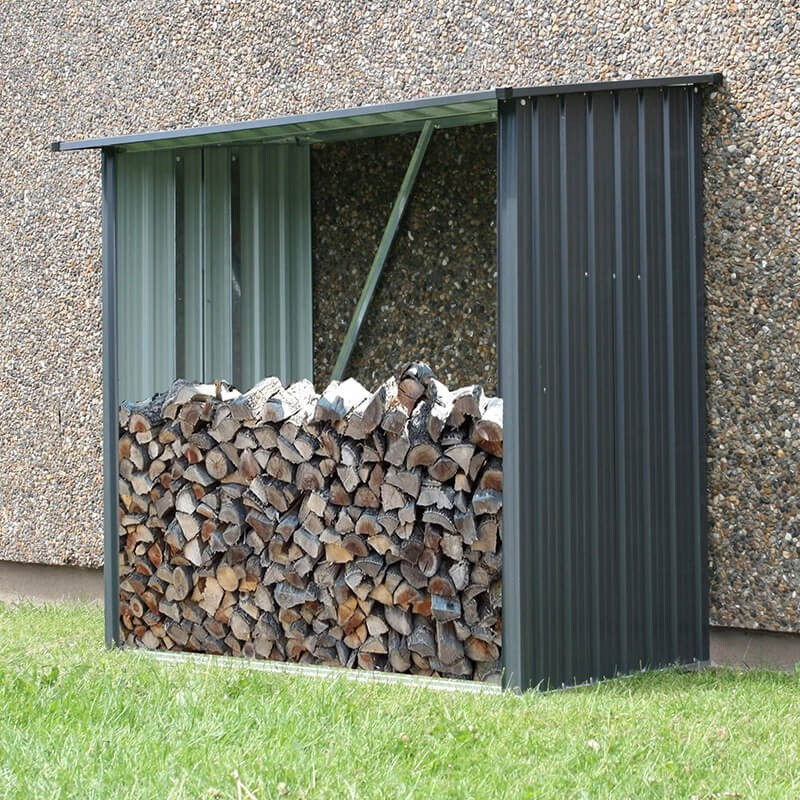 Firewood Storage Shed, 163x83x154 cm
