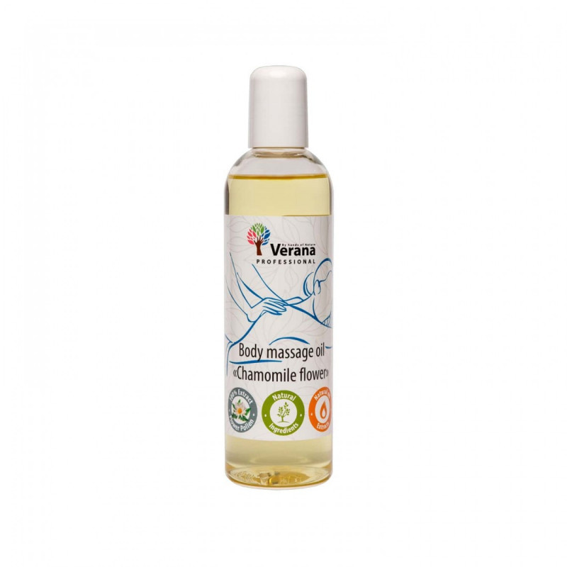 Body massage oil Verana Professional, Chamomile flower 250ml