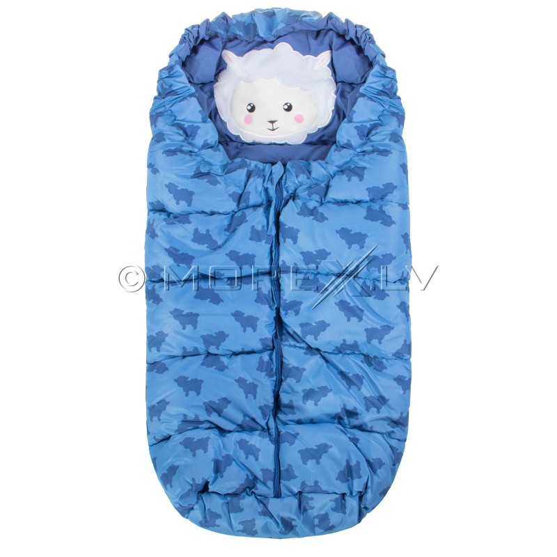 Baby stroller sleeping bag SB006, azure