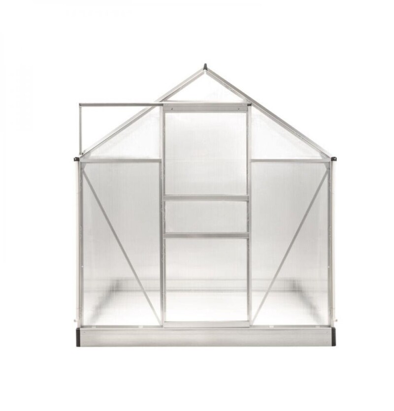 Поликарбонатная теплица 13.75м² (2.5х5.5м)