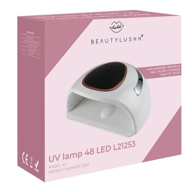 24W UV / 48 LED manikīra lampa