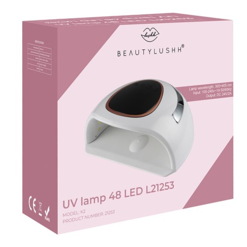 24W UV / 48 LED lempa lakui