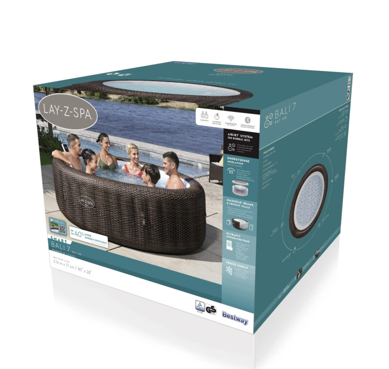 Bestway LAY-Z-SPA BaliAirJet 6001P бассейн - джакузи для 5-7 персон