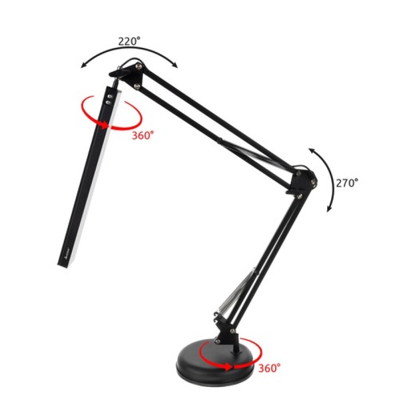 Desk lamp, black