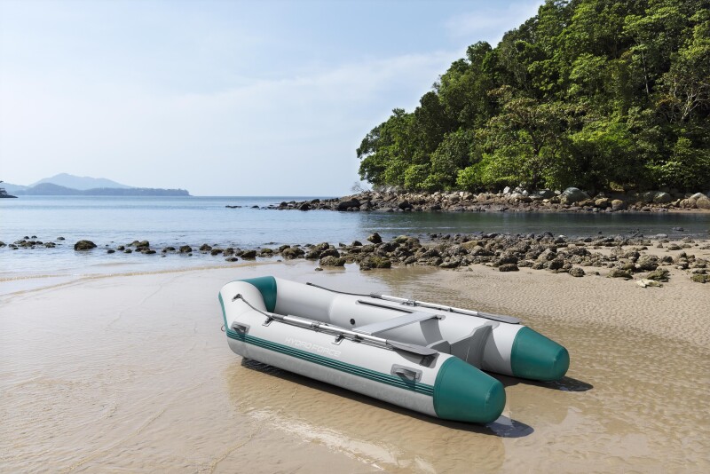 Inflatable 5-seat boat Bestway Sportboot-Set Mirovia Elite 330x162x44 cm, 65049