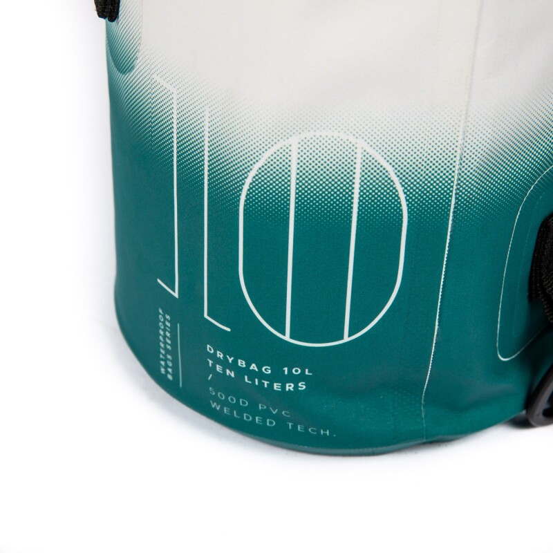 Сумка водонепроницаемая Jobe Drybag 10L, бело-бирюзовый