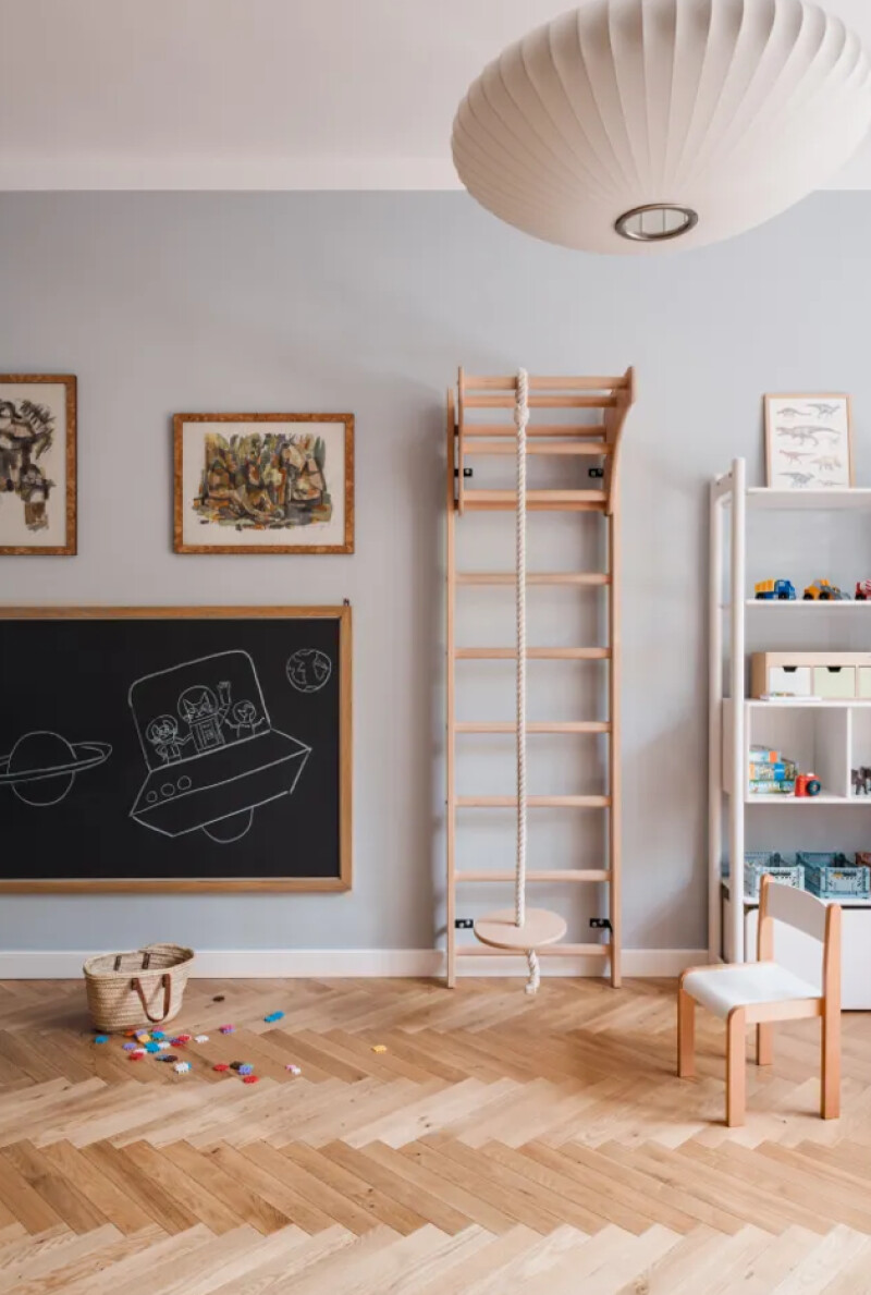 Деревянная шведская стенка RESTPRO® WOOD 230х65 см