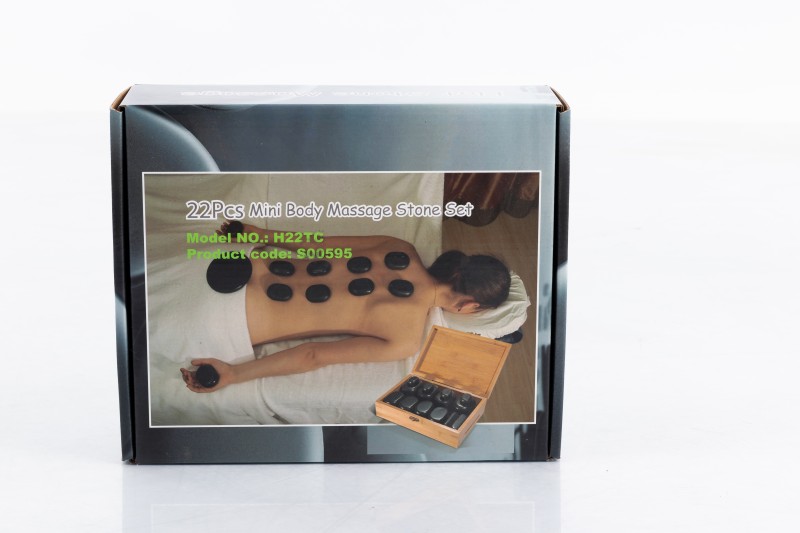 Hot Stone Therapy – Professional Set of 22 Stones.