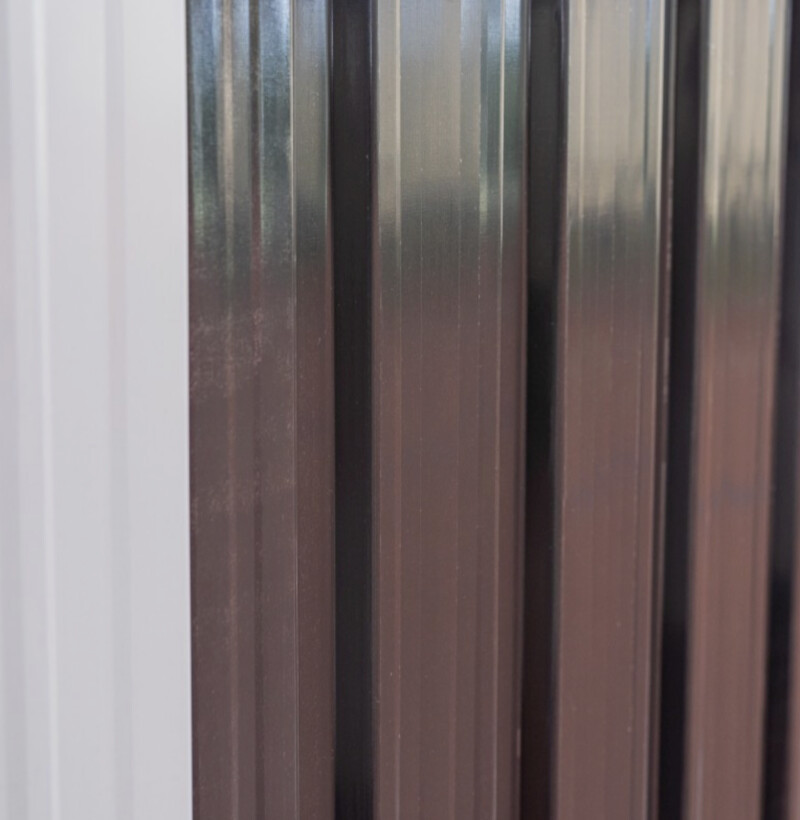 Metãla dārza mājiņa - šķūnis, 125x195x206 cm