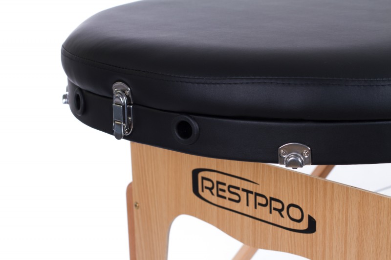 Portable Massage Table RESTPRO® VIP OVAL 3 Black