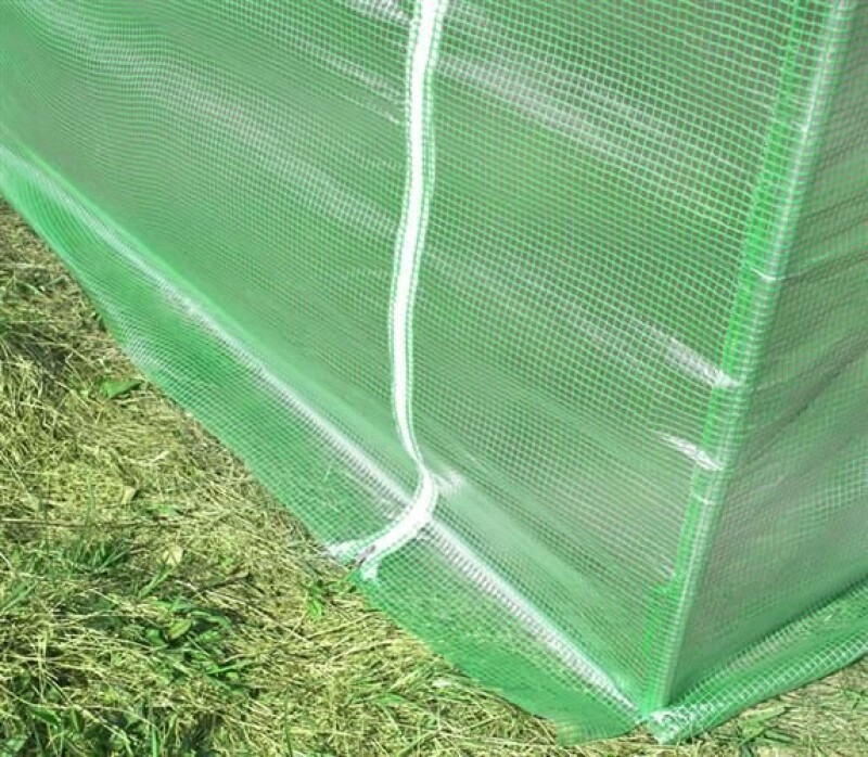 Arch Plastic Film Greenhouse 4 m² (2x2m)