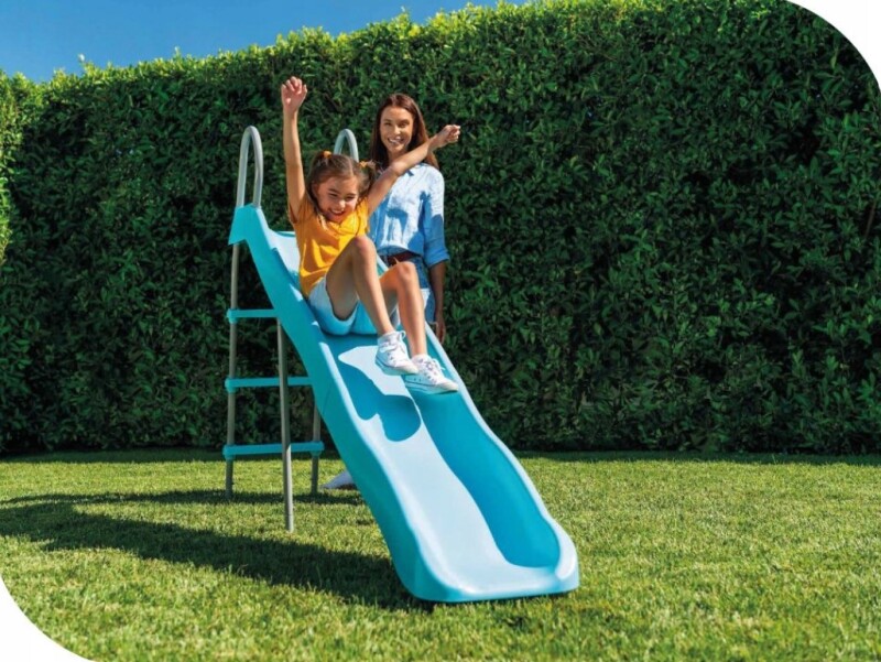 Slide hill Intex 1.83 m, height 1.19 m, light blue