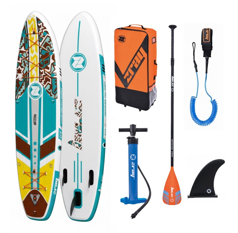 SUP board Zray Graffiti Teal 305x84x15 cm 34247