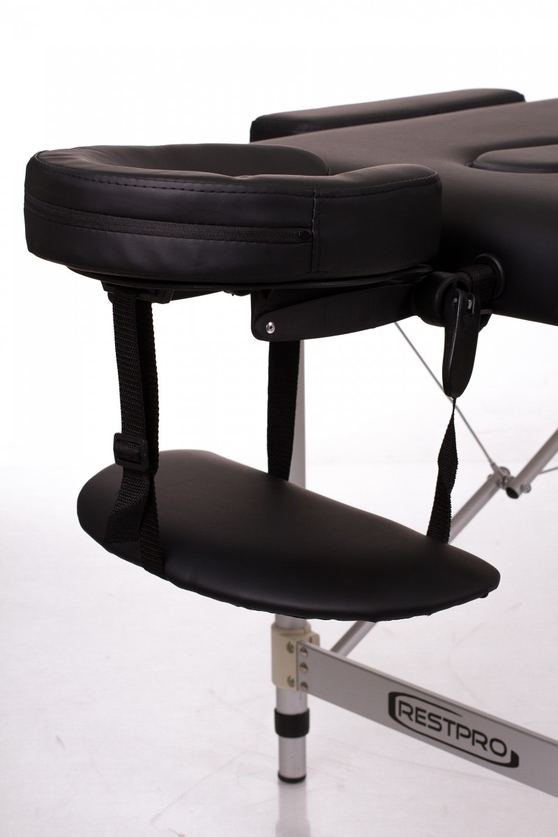 RESTPRO® ALU 2 (M) Black Portable Massage Table