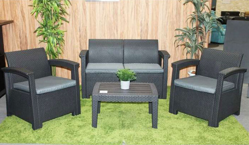 Ротанговый комплект мебели: диван, 2 кресла, стол English Rattan furniture set: sofa, 2 armchairs, table Lietuvių Rotango baldų komplektas: sofa, 2 foteliai, stalas Eesti Rotangist mööblikomplekt: diivan, 2 tugit
