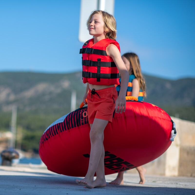 Vandens saugos liemenė vaikams Jobe Nylon Life Vest, raudona