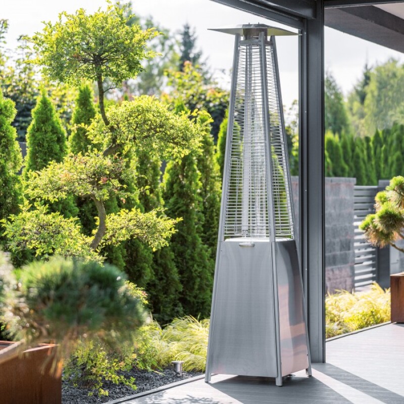 Outdoor gas heater