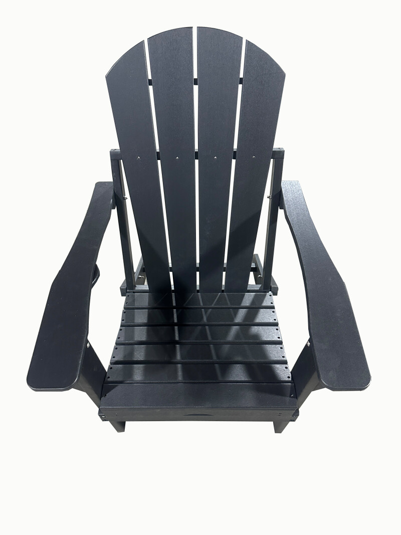 Садовое кресло Adirondack 84x74x90 cm, черное