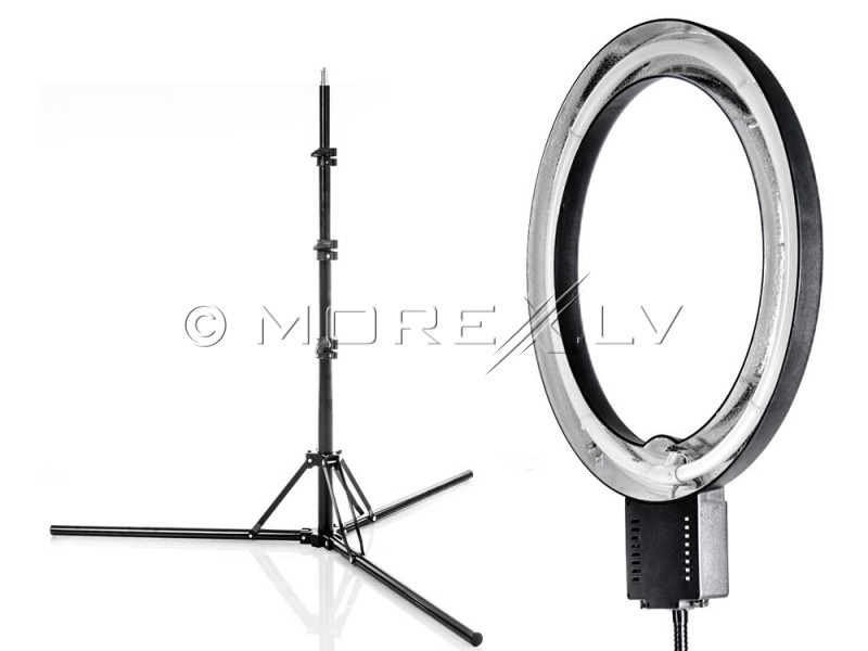 RING Lamp NG-65C 65 W + Light Stand 2,2m ringflash (foto_03745)