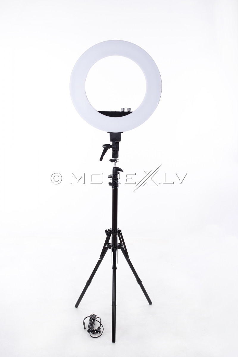 Кольцевая ЛЕД лампа визажиста, Ø46 см, 50W (9601LED-18)