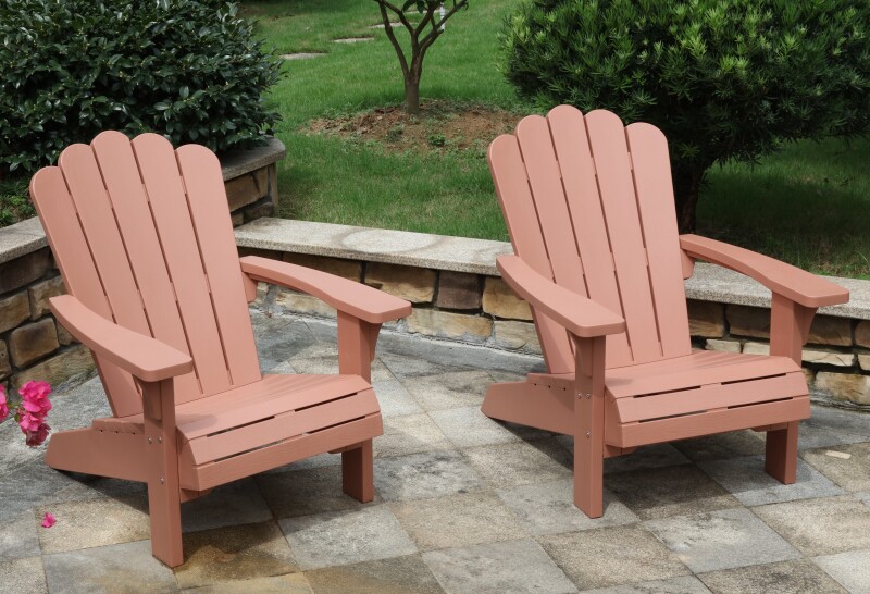 Garden chair Adirondack 91x58x95 cm, brown