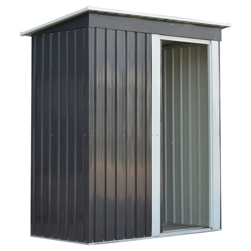 Metãla dārza mājiņa - šķūnis, 86x162x181 cm