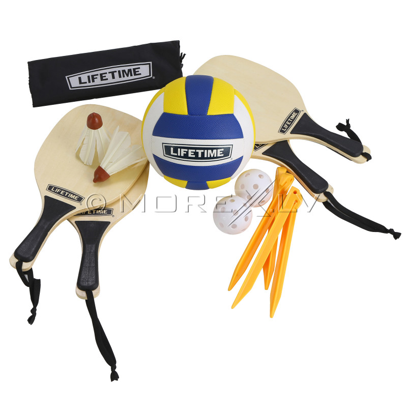 LIFETIME 90541 Volleyball, badminton, pickleball kit