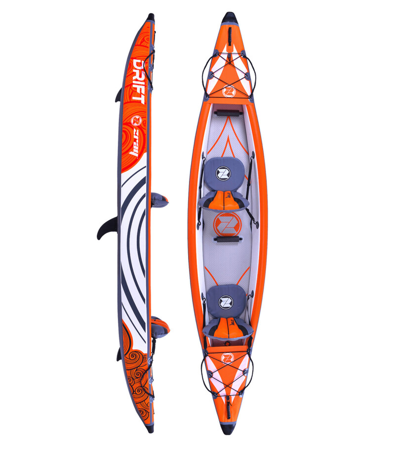 Двухместный надувной каяк Zray Drift 426x81 см 37641