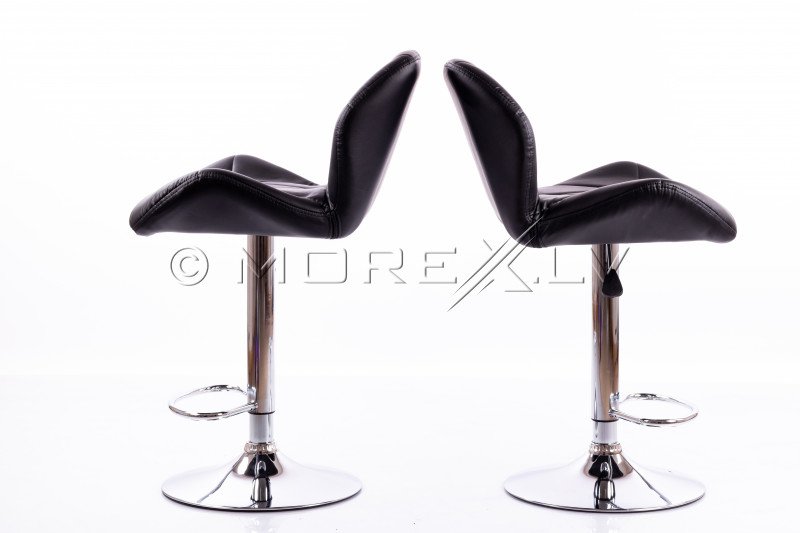 Bar chairs B01 black 2 pcs.