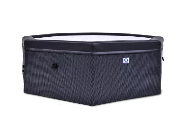 Каркасное джакузи Aegean Eco Foam Black Rattan, 4-6 персон