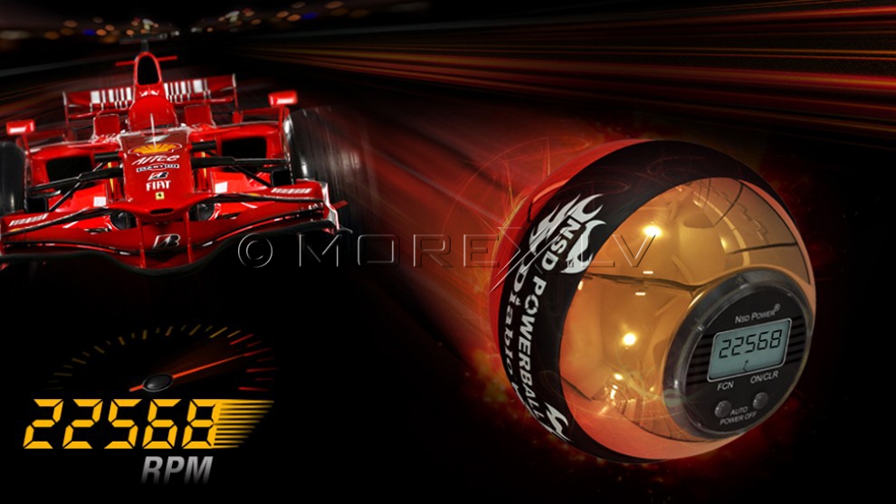 NSD Powerball 450HZ Metal Pro Diablo Gold S - Light™ (High speed, S-light)