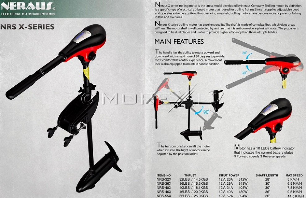 Intex MARINER 3 FULL SET ar Neraus NRS 55X + Varta LFD90Ah