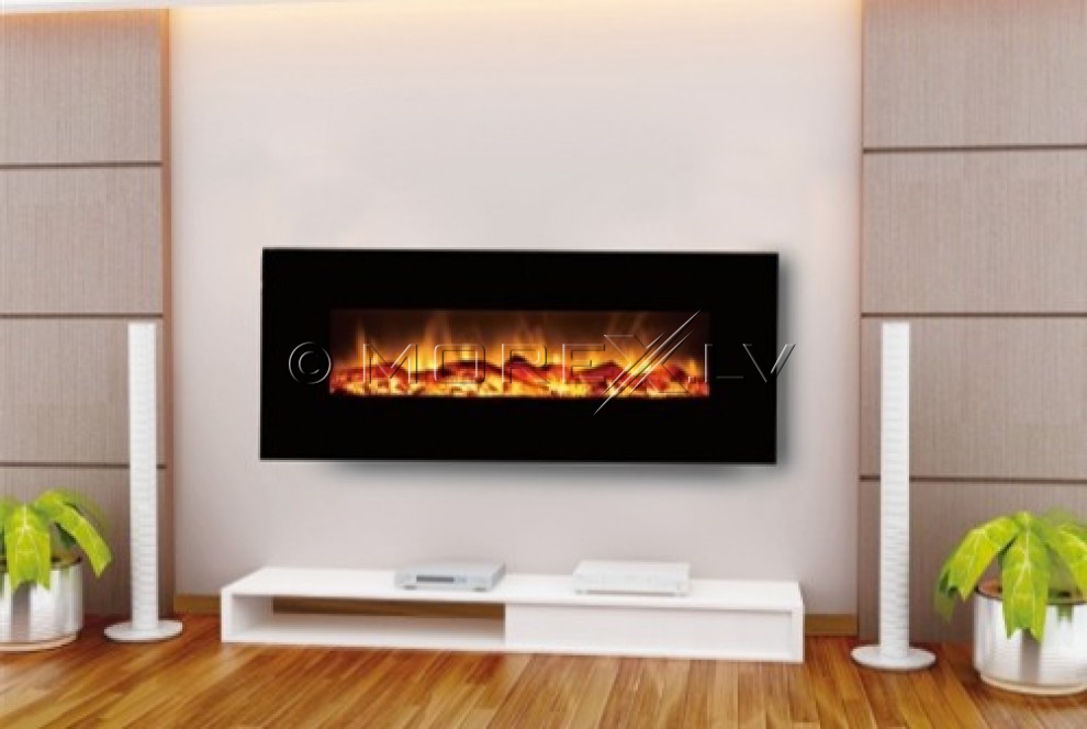 Panoramic electric fireplace 1280x550x165mm