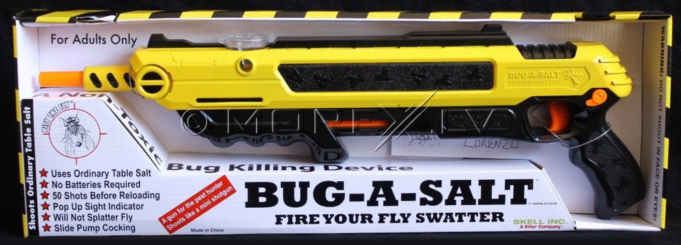 Ружьё для стрельбы по МУХАМ солью Bug-A-Salt