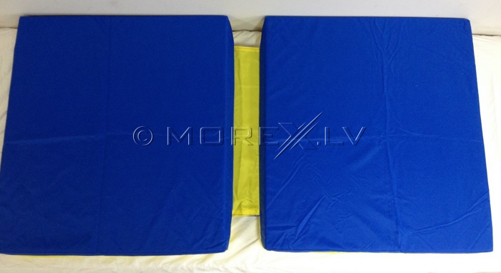 Safety mat 66x120cm blue-yellow
