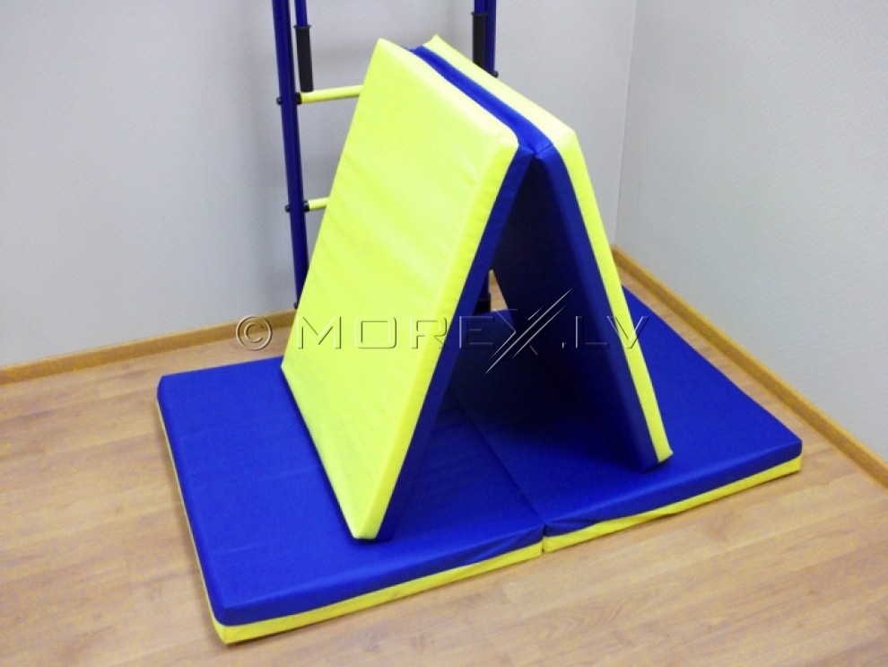 Safety mat 66x120cm blue-yellow