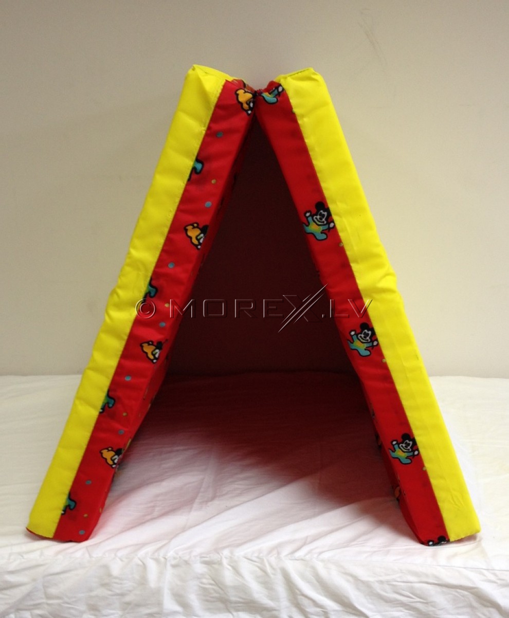 Safety mat 66x120cm red-yellow