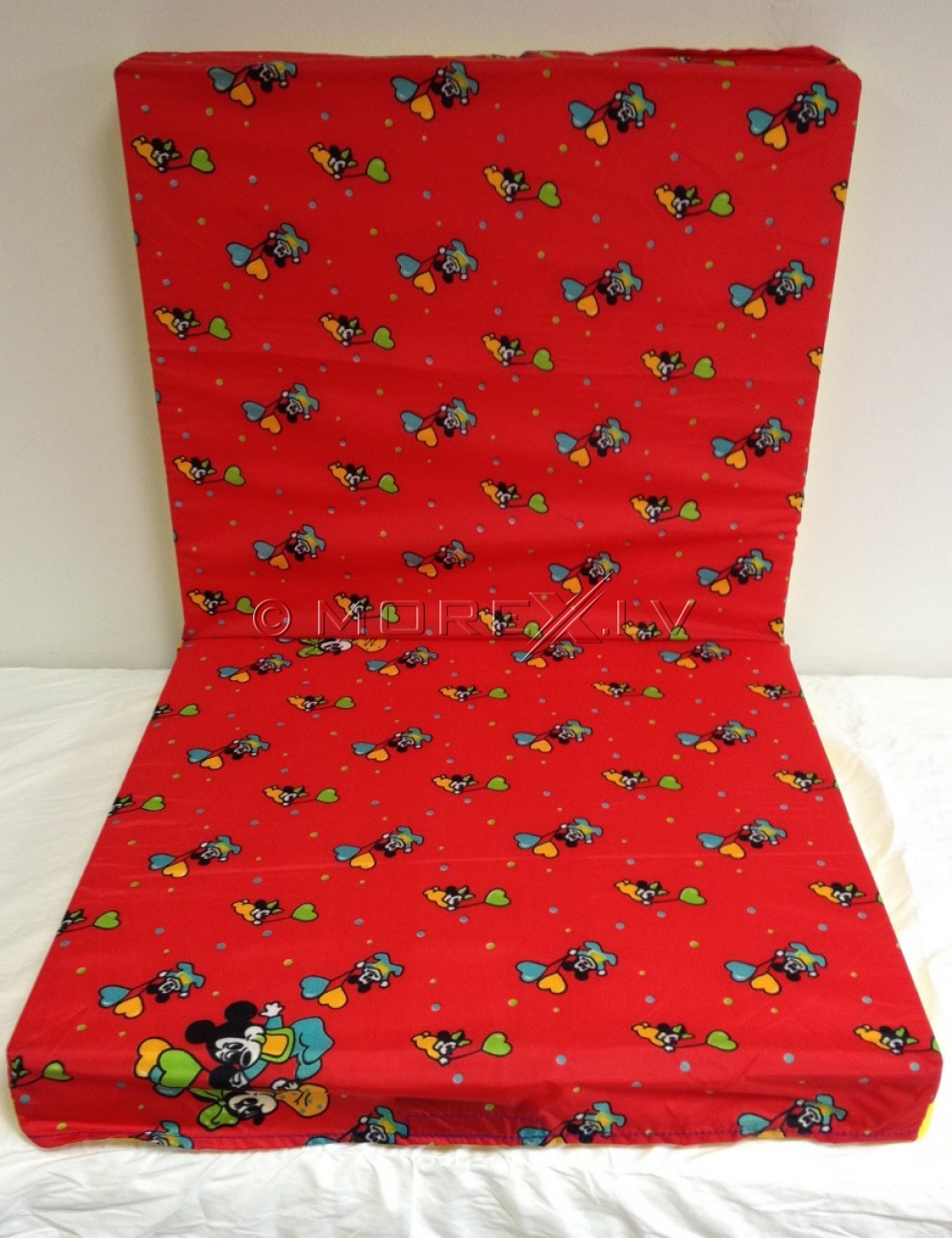 Safety mat 66x120cm red-yellow